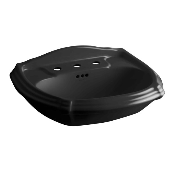 K222280,10 Kohler Portrait® Ceramic 27" Pedestal Bathroom Sink with